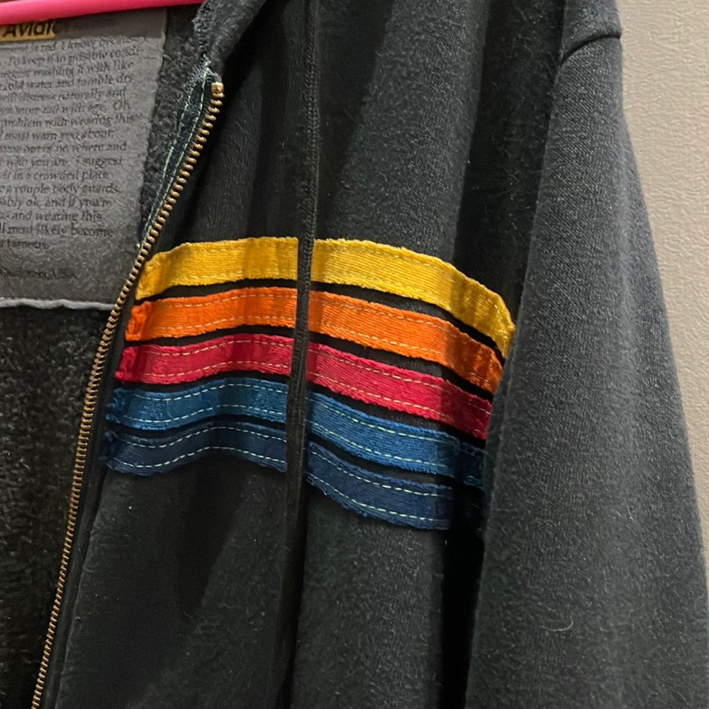Aviator Nation 5 Stripe Hoodie